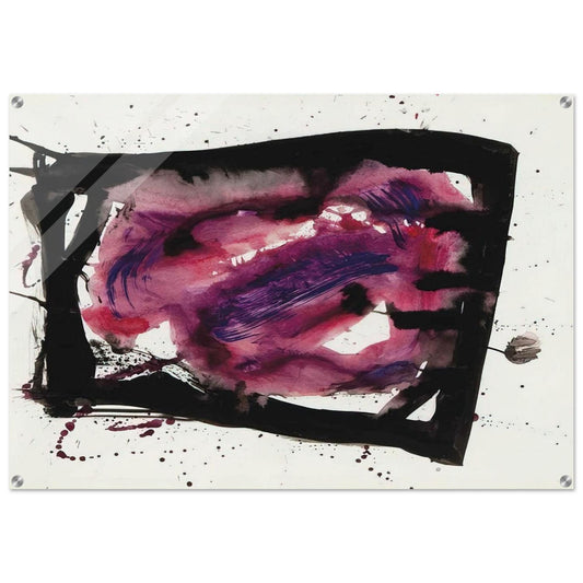 Untitled  SF72-1009  - Sam Francis Acrylic Print - 70x100 cm / 28x40″ inches