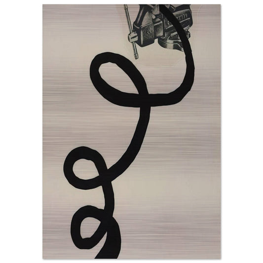 TOOL BOX 9 1966 - Jim Dine Brushed Aluminum Print - 70x100 cm / 28x40 inches | Jim Dine Aluminum Print | Jim Dine Prints