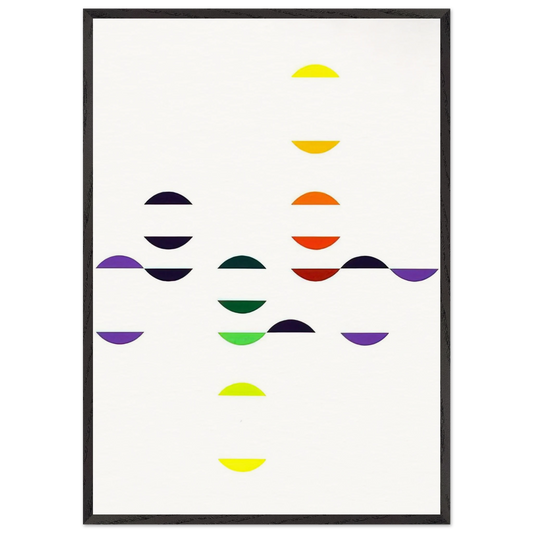 Homage to Ptolemy 2 - 2005 - Tomas Maldonado Framed Art Print – Black Wooden Frame - Default Title - -Framed Art Print