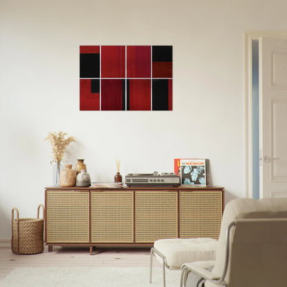 Untitled in 8 Parts - 1992 - Gunther Forg Brushed Aluminum Print - 70x100 cm / 28x40 inches | Gunther Forg Aluminum Print | Gunther Forg Prints