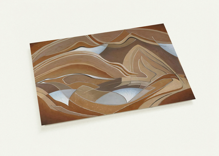 Nature Rhythms - 1950 By Lawren Harris Pack of 10 Post Cards | Lawren Harris Post Cards | A6 (10.5 x 14.8 cm) - 4.1 x 5.8 inches