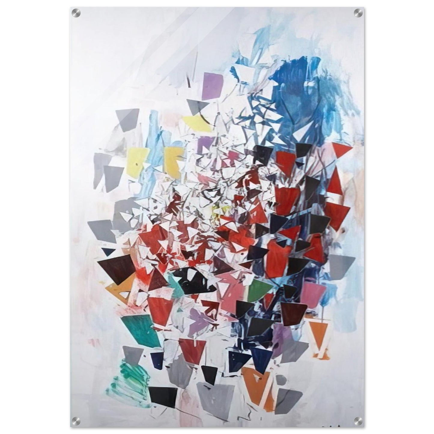 Soaring I - 1994 - Robert Goodnough Acrylic Print - 70x100 cm / 28x40″ inches | Robert Goodnough Wall Art | Robert Goodnough Prints