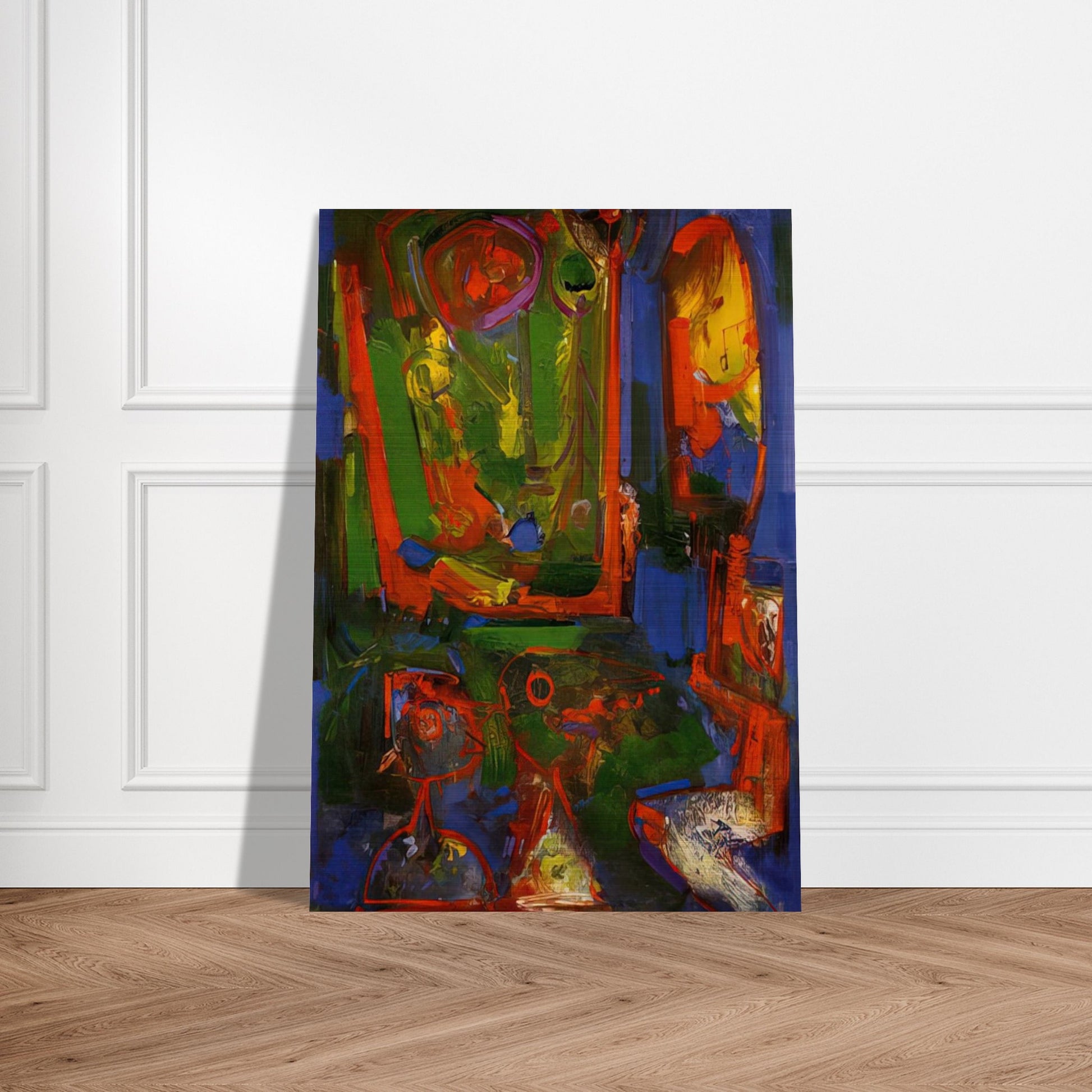 Asklepois - Hans Hofmann Brushed Aluminum Print - 70x100 cm / 28x40 inches | Hans Hofmann Aluminum Print | Hans Hofmann Prints