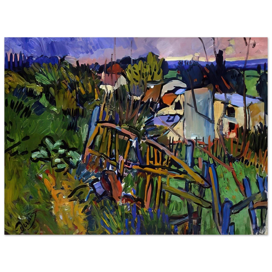 Andre Derain - LANDSCAPE 1906 Fine Art Poster - Default Title