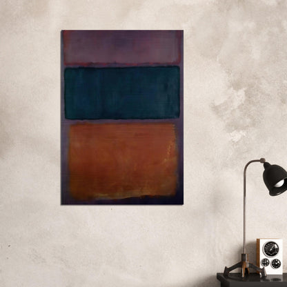Untitled - 1963 - Mark Rothko Brushed Aluminum Print - 70x100 cm / 28x40 inches | Mark Rothko Aluminum Print | Mark Rothko Prints