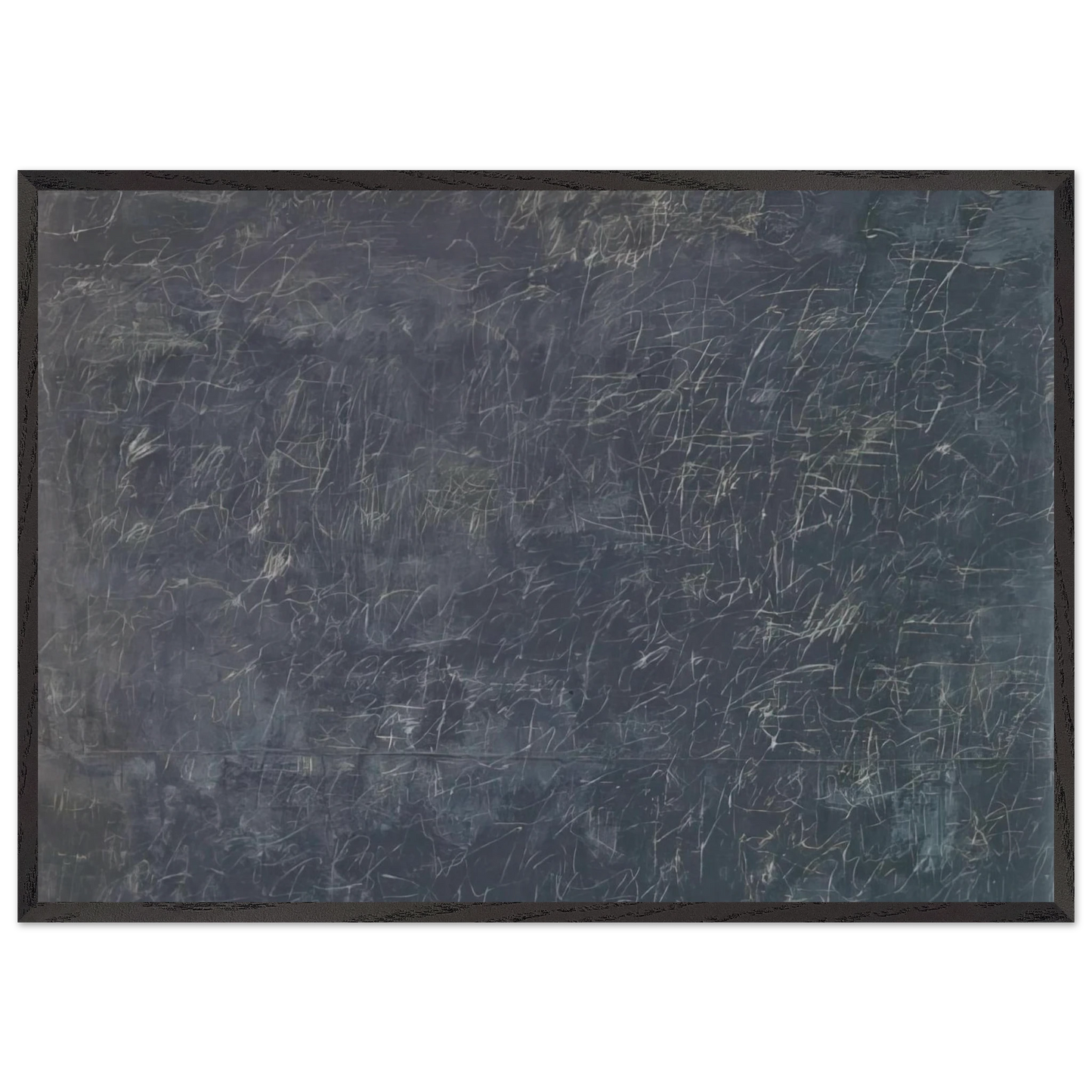 Panorama - Cy Twombly Framed Art Print – Black Wooden Frame - Default Title - -Framed Art Print