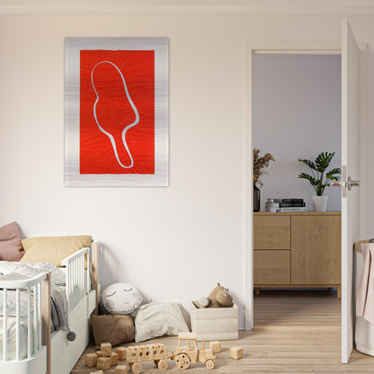 Untitled - 1978 - Donald Judd Brushed Aluminum Print - 70x100 cm / 28x40 inches | Donald Judd Aluminum Print | Donald Judd Prints