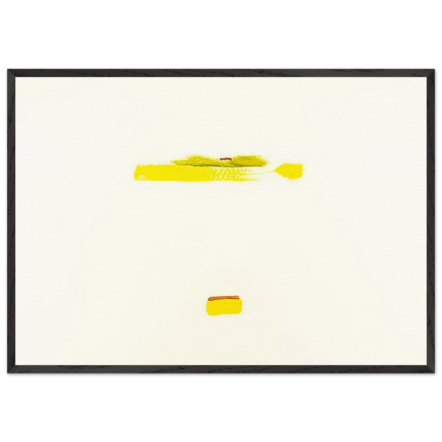 New York III - 1972 - Helen Frankenthaler Framed Art Print – Black Wooden Frame - Default Title - -Framed Art Print