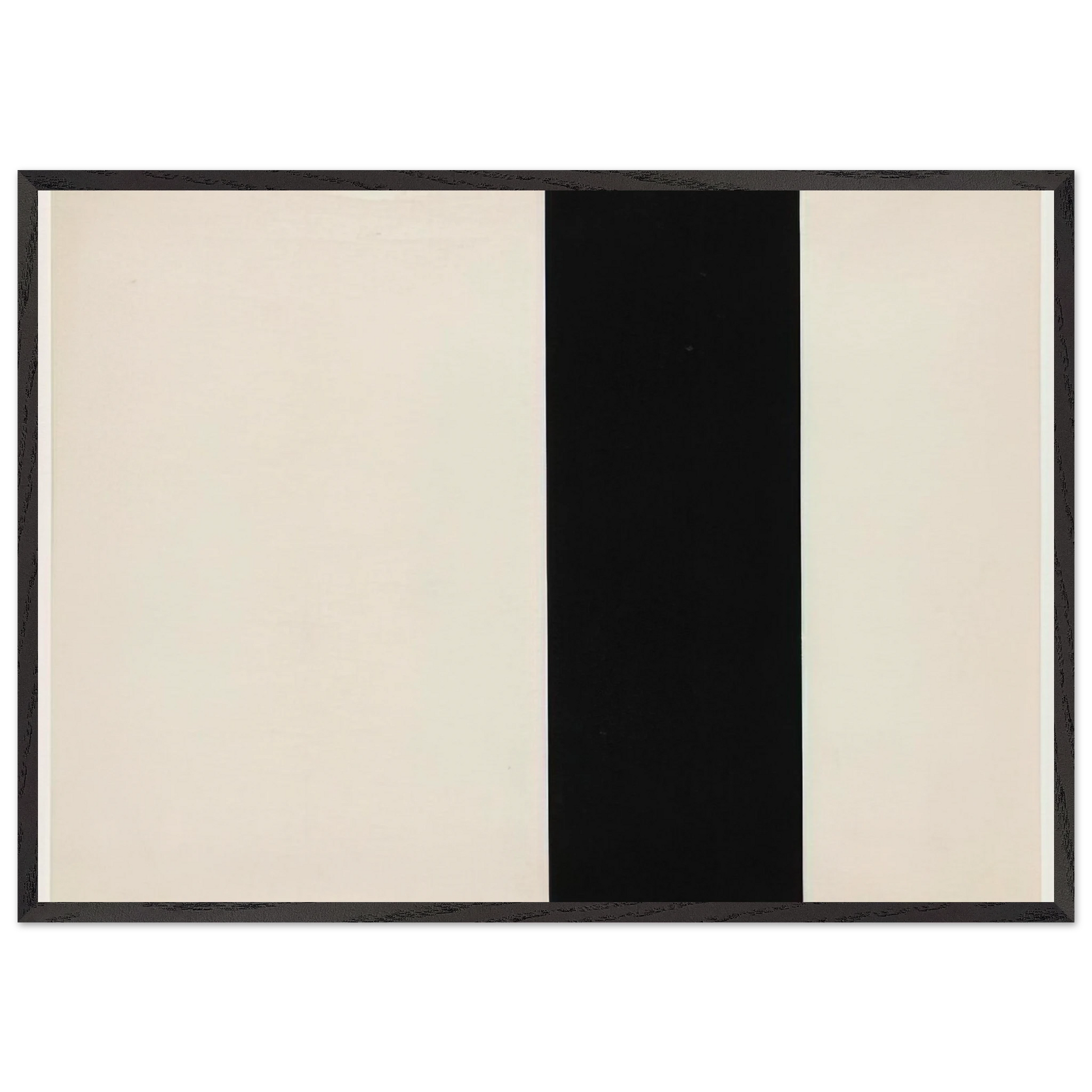 Vertical Band - Ellsworth Kelly Framed Art Print – Black Wooden Frame - Default Title - -Framed Art Print