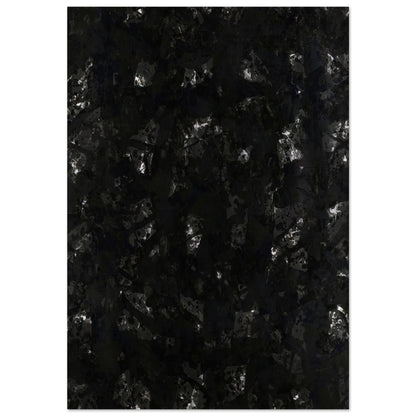 Indigo Wood - Sam Francis Brushed Aluminum Print - 70x100 cm / 28x40 inches | Sam Francis Aluminum Print | Sam Francis Prints