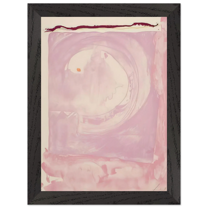 Helen Frankenthaler - Reflections IX - 1995 Wall art - 30x40 cm / 12x16 inches - Premium Wooden Framed Poster With Fine Art Paper - Wood frame