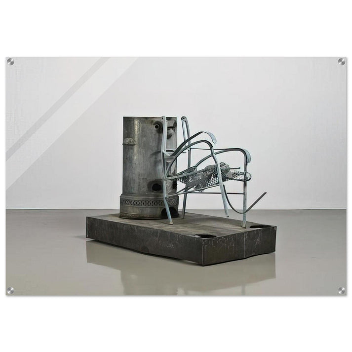 NILE THRONE GLUT 1992 - Robert Rauschenberg Acrylic Print - 70x100 cm / 28x40″ inches