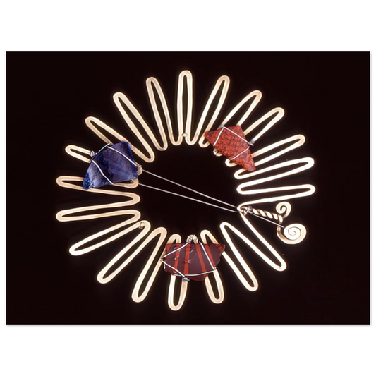 Alexander Calder - BROOCH 1938 Fine Art Poster - 13x18 cm / 5x7 inches