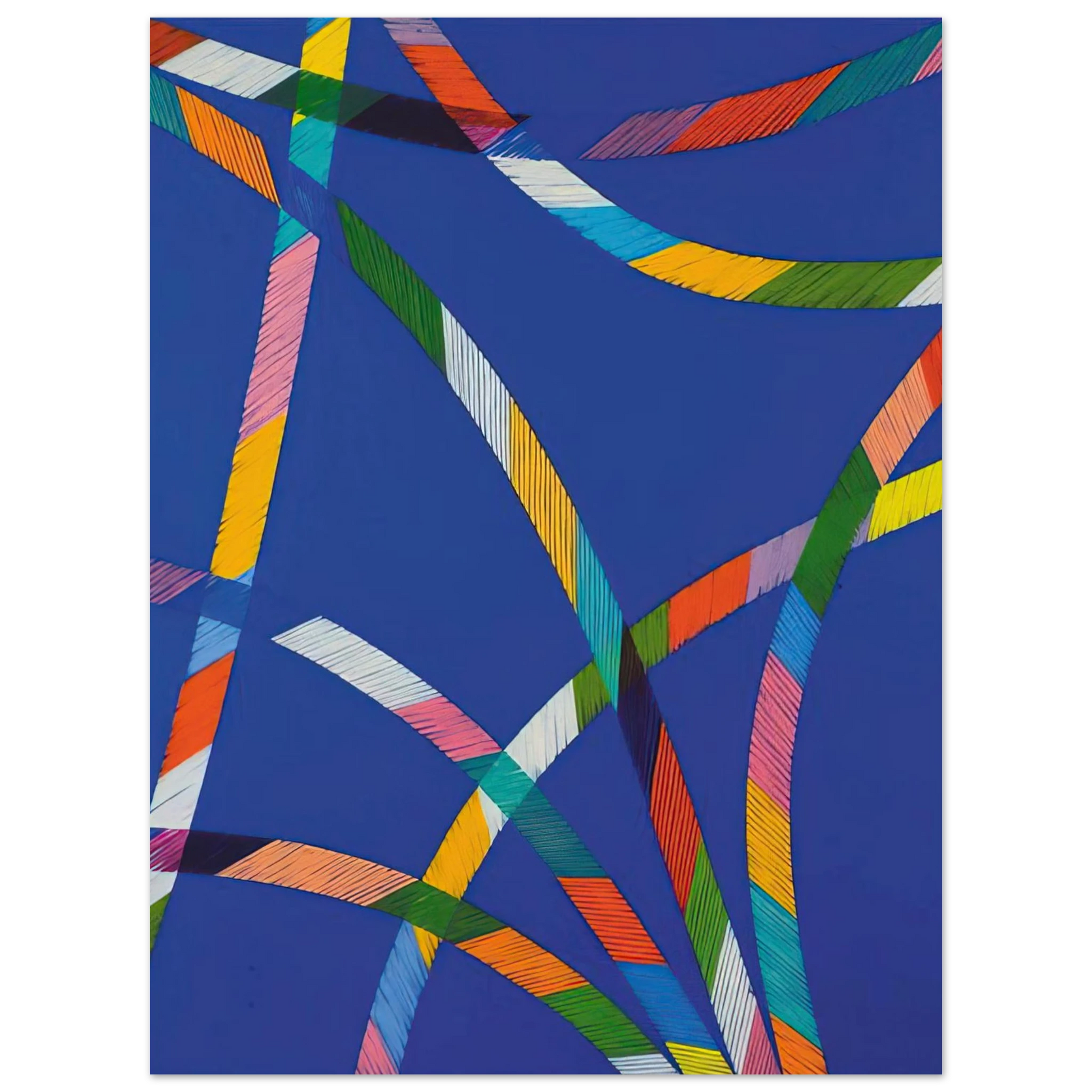 Piero Dorazio - Sistina I - 1987 Fine Art Poster - Default Title