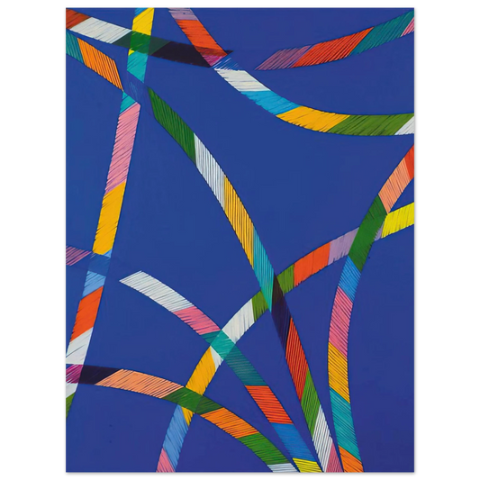 Piero Dorazio - Sistina I - 1987 Fine Art Poster - Default Title