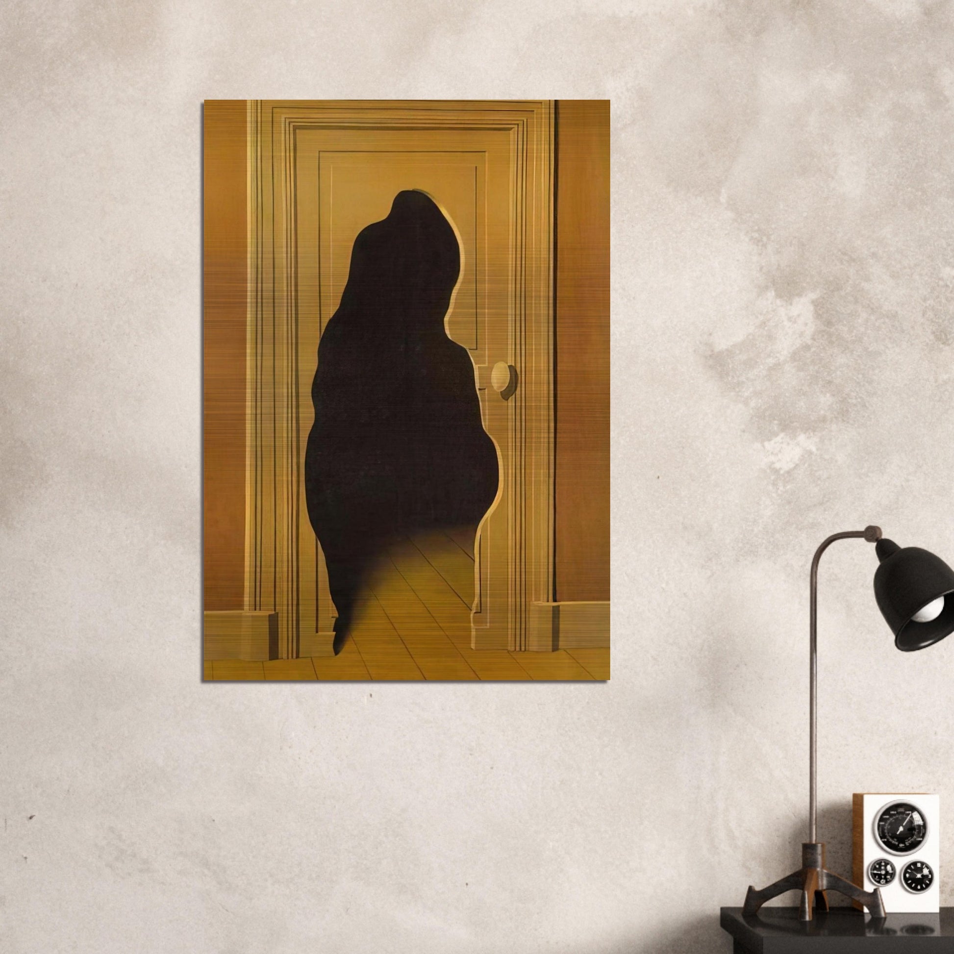 UNEXPECTED ANSWER 1933 - Rene Magritte Brushed Aluminum Print - 70x100 cm / 28x40 inches | Rene Magritte Aluminum Print | Rene Magritte Prints