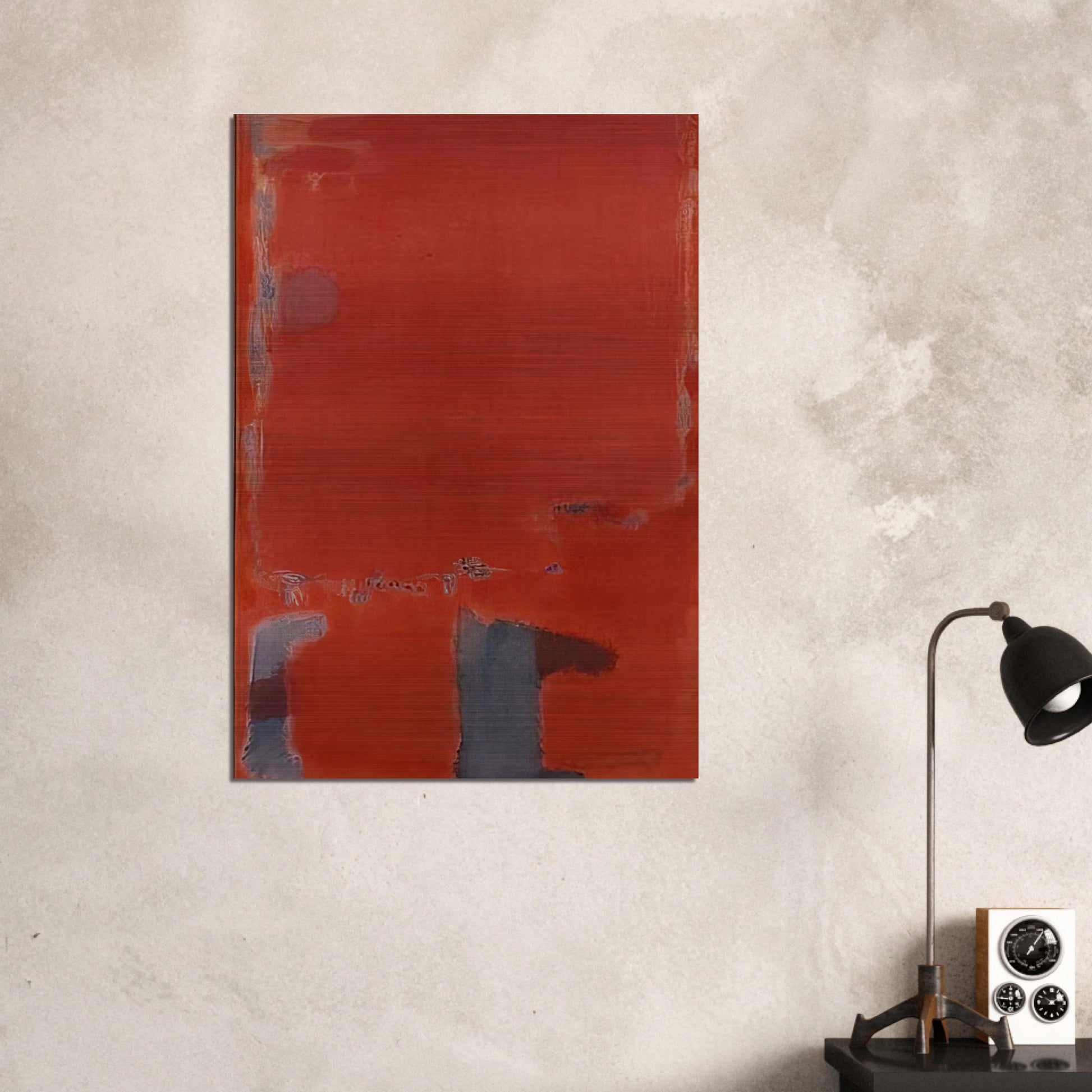 No. 21 - c.1949  New York , United States - Mark Rothko Brushed Aluminum Print - 70x100 cm / 28x40 inches | Mark Rothko Aluminum Print | Mark Rothko Prints