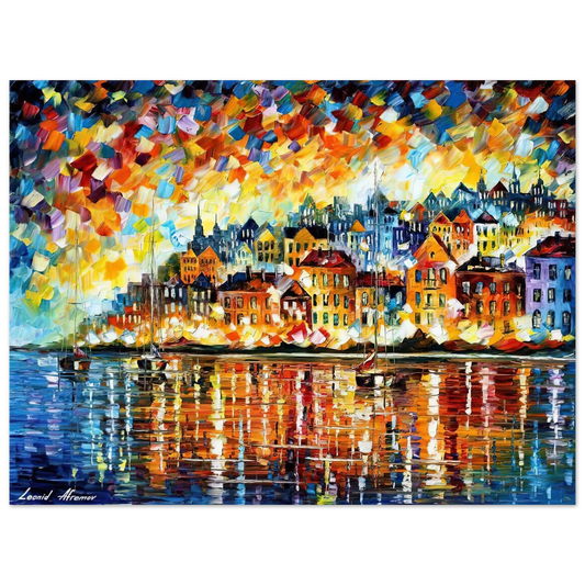 Leonid Afremov - Leonid Afremov Fine Art Poster - 13x18 cm / 5x7 inches