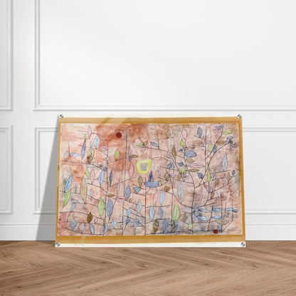 SPARSE FOLIAGE 1934 - Paul Klee Acrylic Print - 70x100 cm / 28x40″ inches | Paul Klee Wall Art | Paul Klee Prints