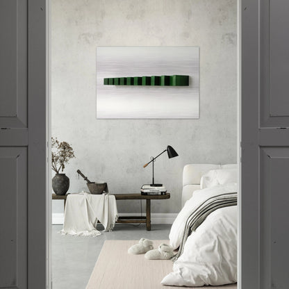 Untitled - 1974 - Donald Judd Brushed Aluminum Print - 70x100 cm / 28x40 inches | Donald Judd Aluminum Print | Donald Judd Prints