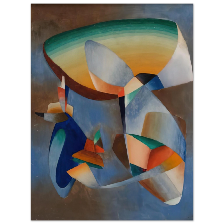 John Ferren - Composition - Abstract Art  75x100 cm / 30x40inches Fine Art Poster