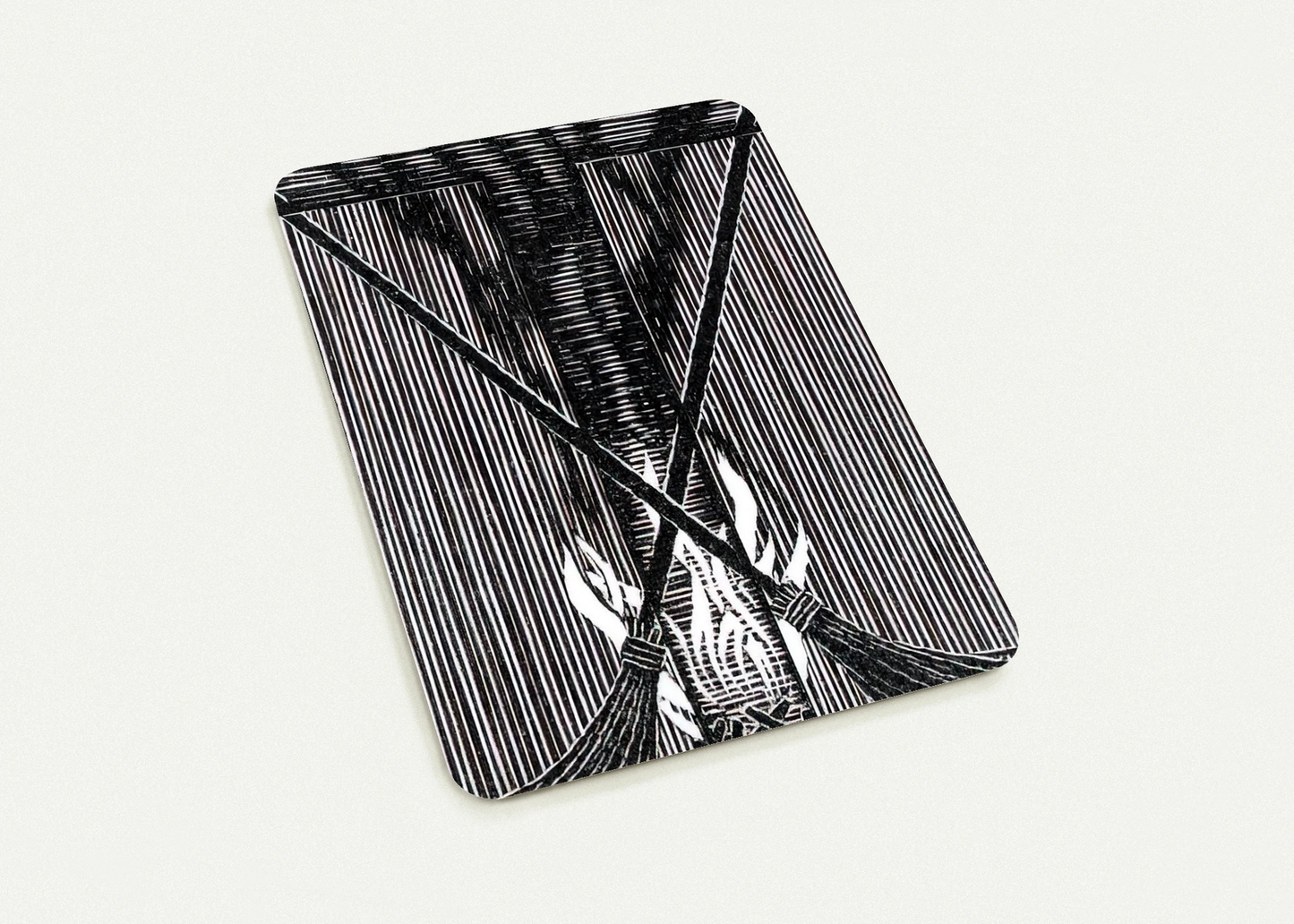 INITIAL T By MC Escher Pack of 10 Post Cards | MC Escher Post Cards | A6 (10.5 x 14.8 cm) - 4.1 x 5.8 inches