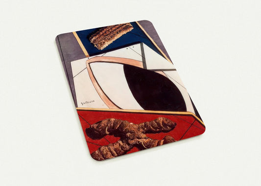 GREETINGS FROM A DISTANT FRIEND By Giorgio de Chirico Pack of 10 Post Cards | Giorgio de Chirico Post Cards | A6 (10.5 x 14.8 cm) - 4.1 x 5.8 inches