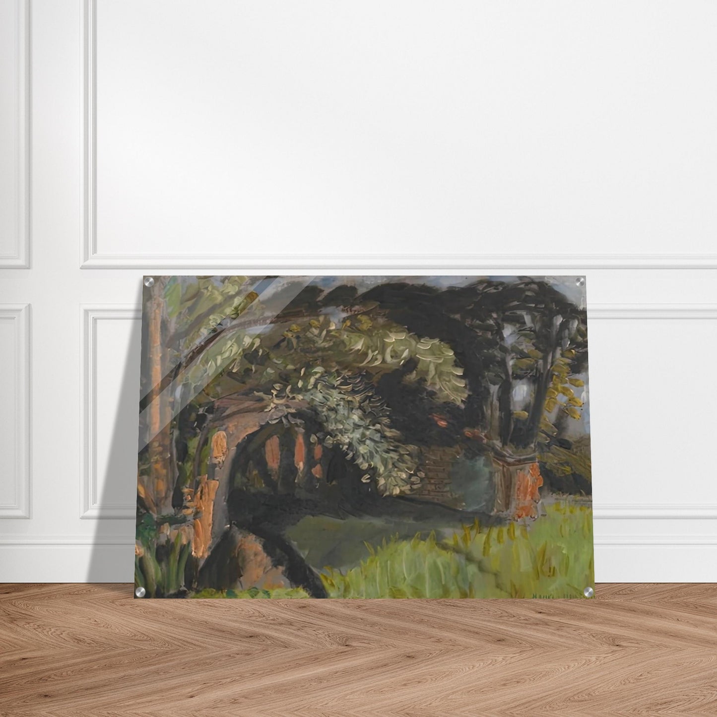 PAYSAGE A MAINTENON 1918 - Henri Matisse Acrylic Print - 70x100 cm / 28x40″ inches | Henri Matisse Wall Art | Henri Matisse Prints