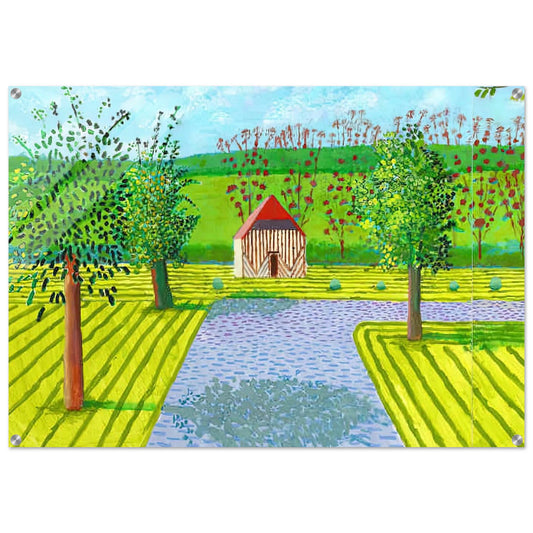 David Hockney - David Hockney Acrylic Print - 70x100 cm / 28x40″ inches | David Hockney Art | Artwork by David Hockney