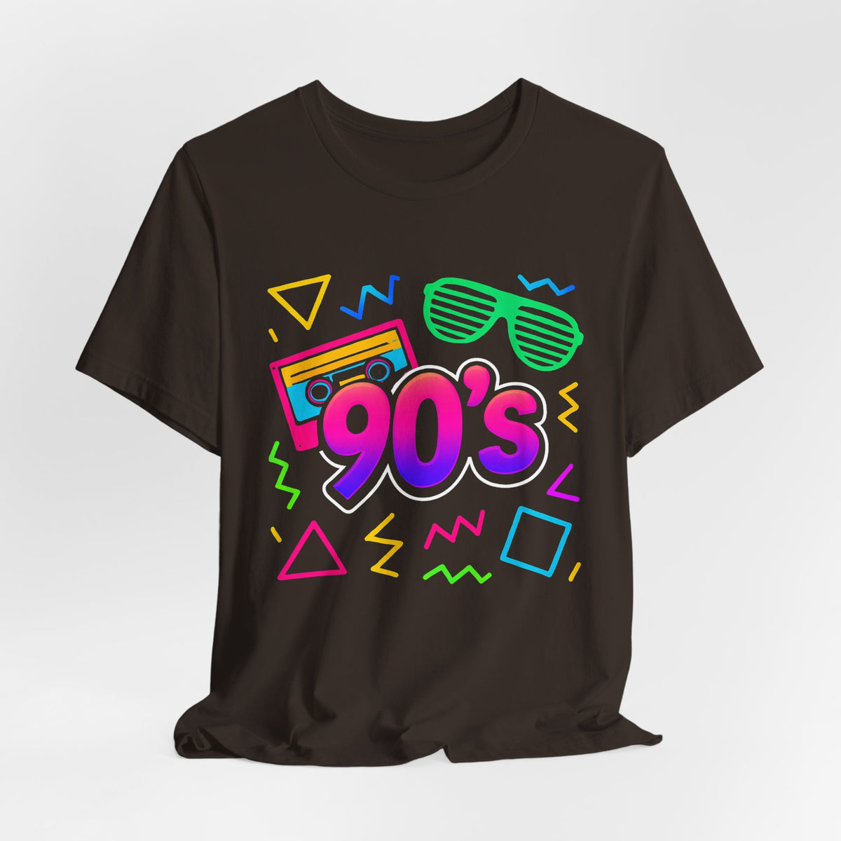 Musica old school anni '90 - vibrazioni arcade Classico anni '90 Vintage. Anni '90 Retro Mi piacciono gli anni Novanta Maglietta