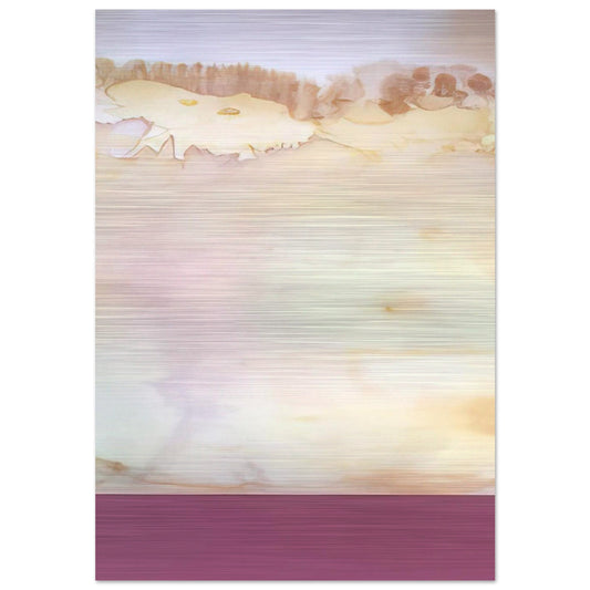 Akrab - 1969 - Ronnie Landfield Brushed Aluminum Print - 70x100 cm / 28x40 inches | Ronnie Landfield Aluminum Print | Ronnie Landfield Prints