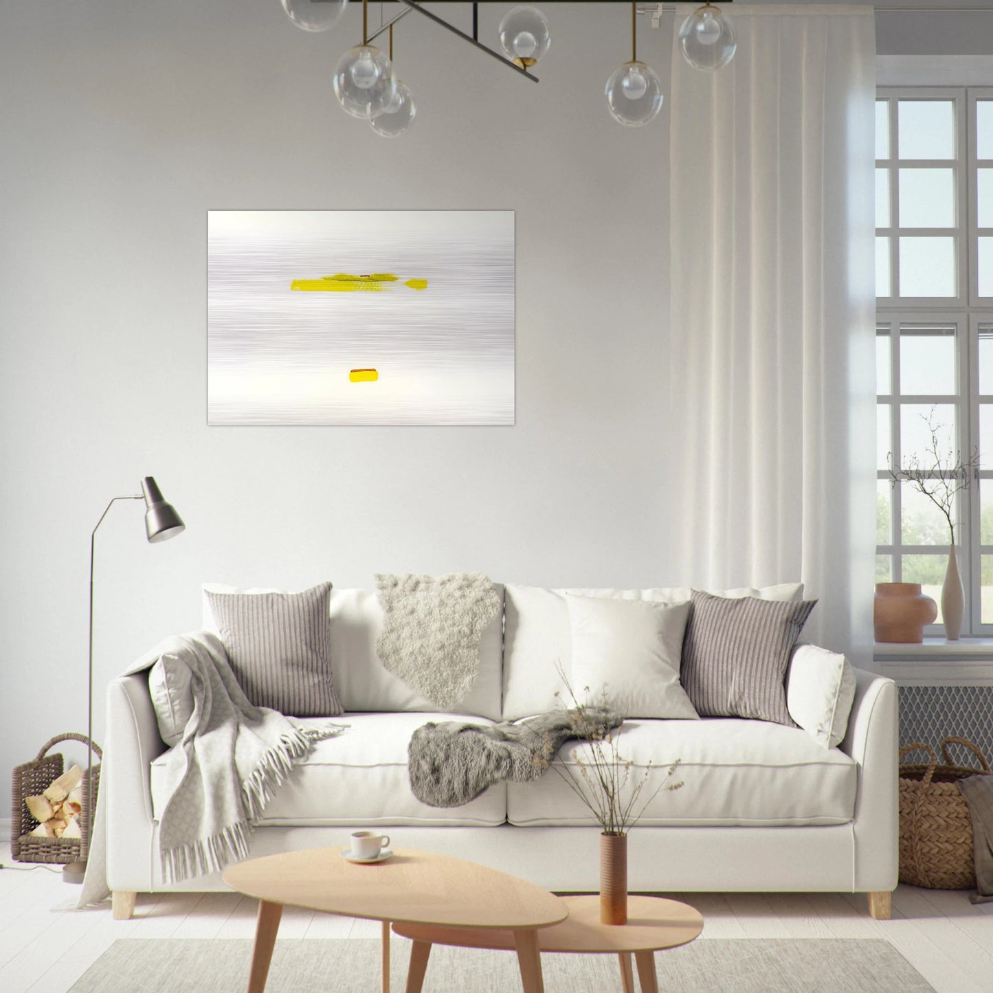 New York III - 1972 - Helen Frankenthaler Brushed Aluminum Print - 70x100 cm / 28x40 inches | Helen Frankenthaler Aluminum Print | Helen Frankenthaler Prints