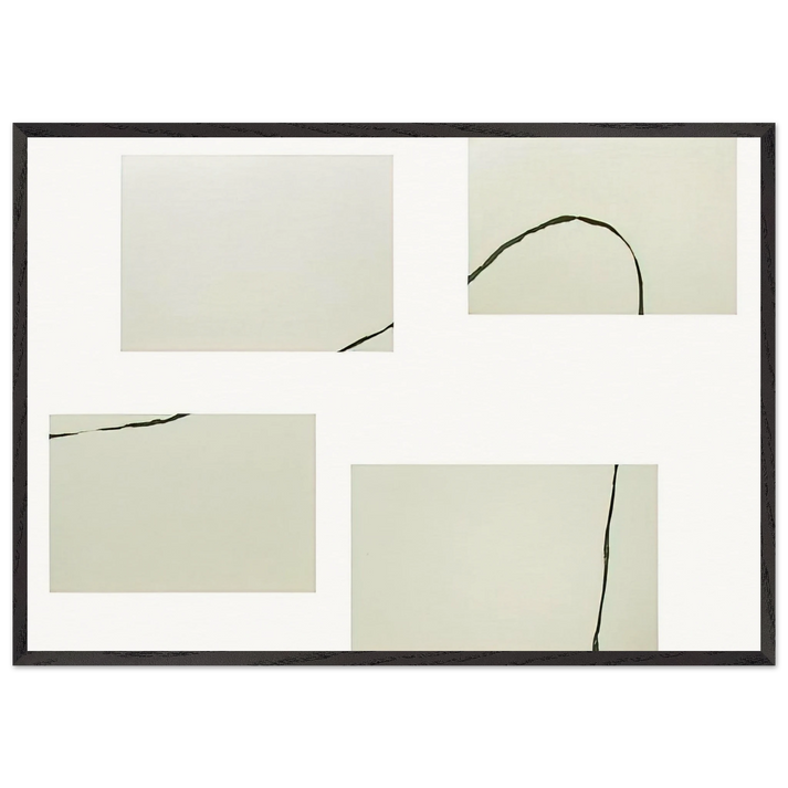 62-5 - 1962 - Martin Barre 70x100 cm / 28x40 inches Framed Art Print – Black Wooden Frame