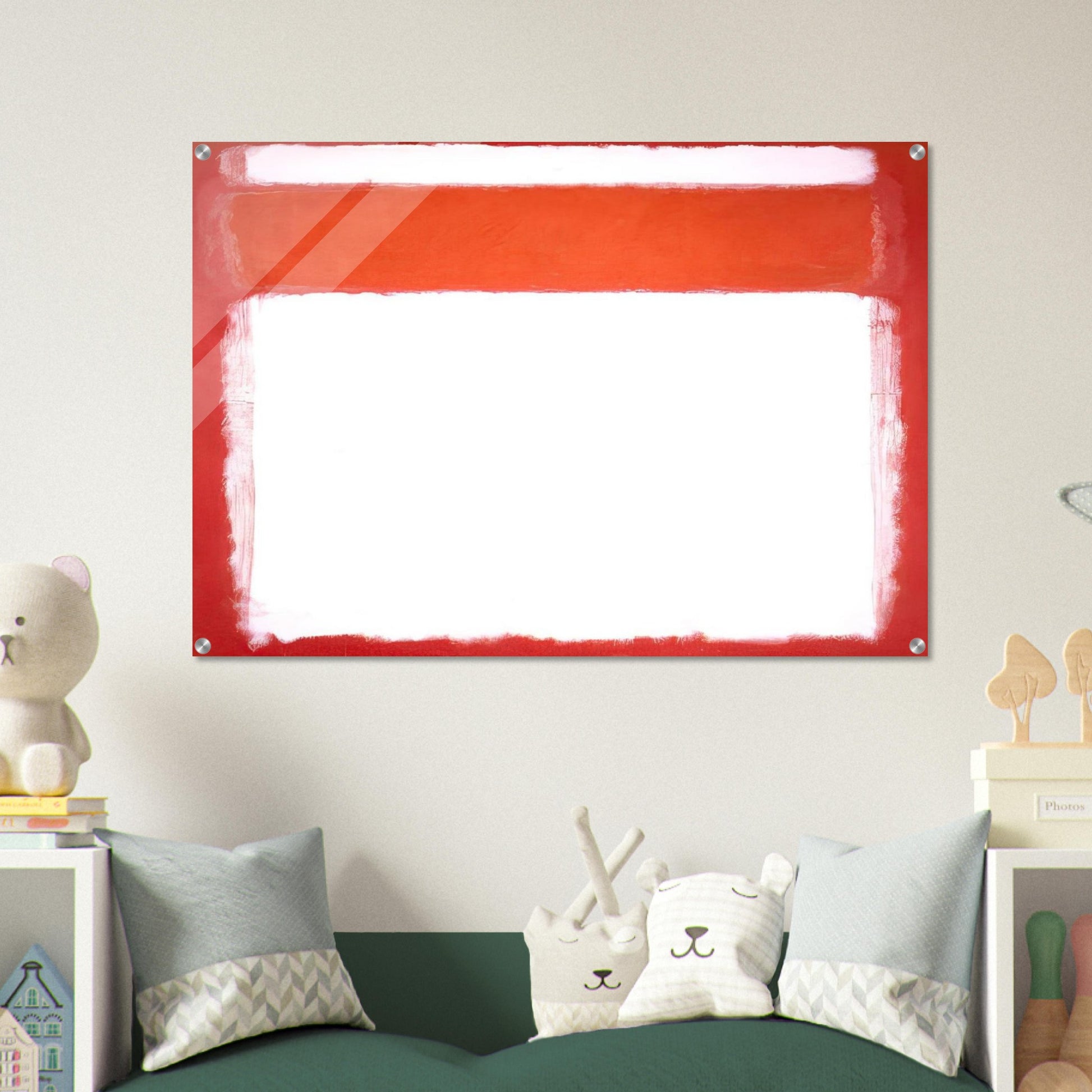 No. 16 - 1957 - Mark Rothko Acrylic Print - 70x100 cm / 28x40″ inches | Mark Rothko Wall Art | Mark Rothko Prints