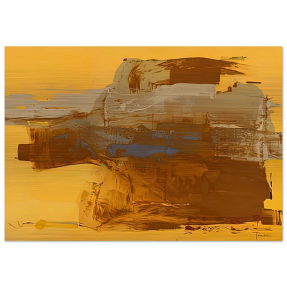 Mineral Kingdom, 1976- - Helen Frankenthaler Brushed Aluminum Print - 70x100 cm / 28x40 inches | Helen Frankenthaler Aluminum Print | Helen Frankenthaler Prints