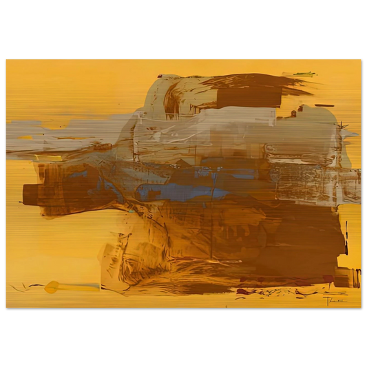 Mineral Kingdom, 1976- - Helen Frankenthaler Brushed Aluminum Print - 70x100 cm / 28x40 inches | Helen Frankenthaler Aluminum Print | Helen Frankenthaler Prints