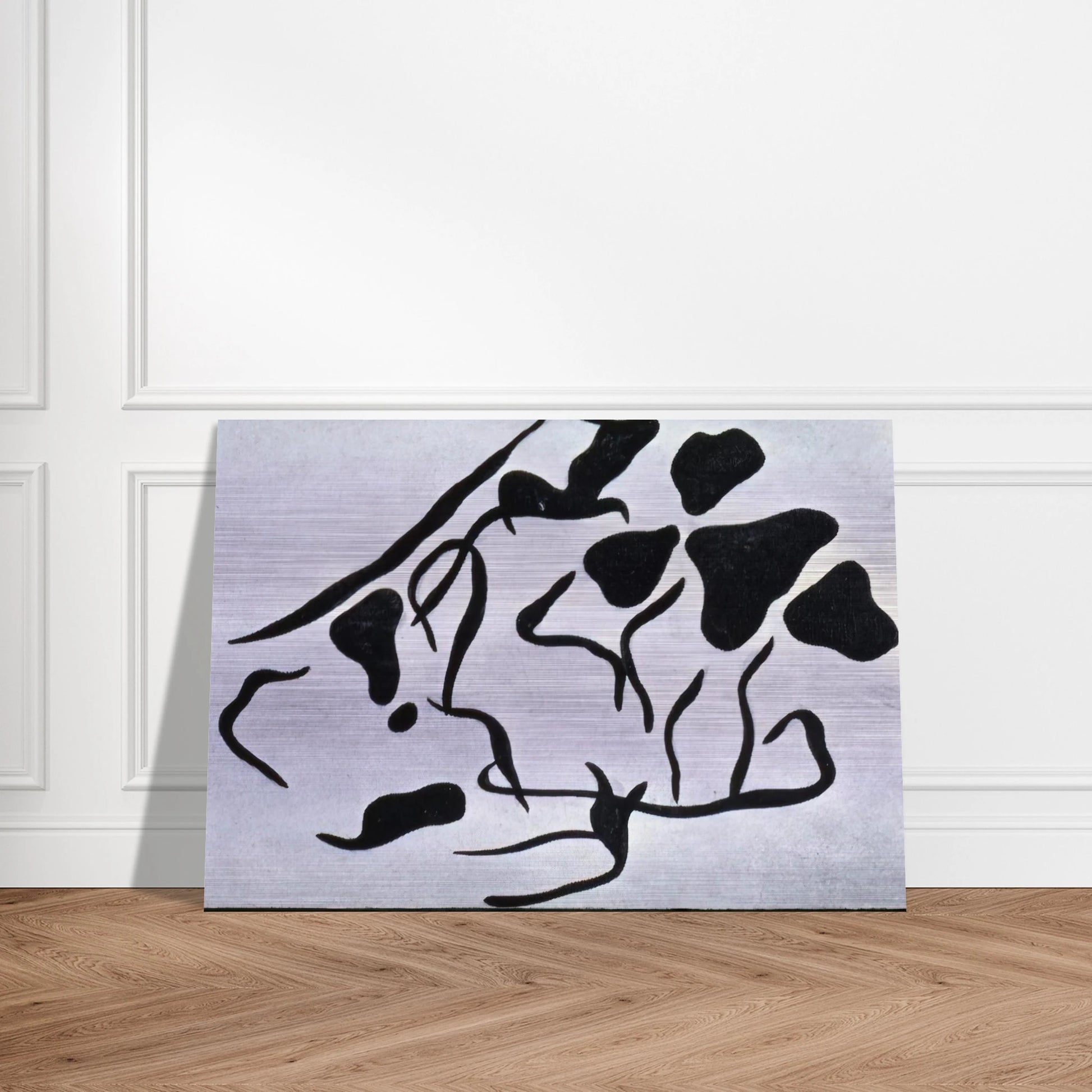 Automatic Drawing - Jean Arp Brushed Aluminum Print - 70x100 cm / 28x40 inches | Jean Arp Aluminum Print | Jean Arp Prints