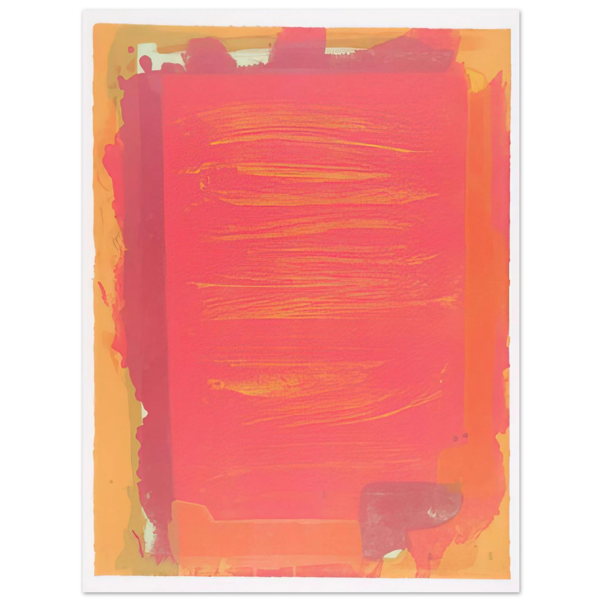 John Hoyland - Untitled II - 1974 Fine Art Poster - Default Title