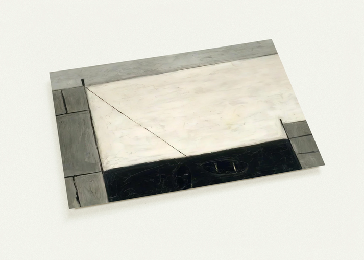 Cornish Harbour - 1951 By William Scott Pack of 10 Post Cards | William Scott Post Cards | A6 (10.5 x 14.8 cm) - 4.1 x 5.8 inches