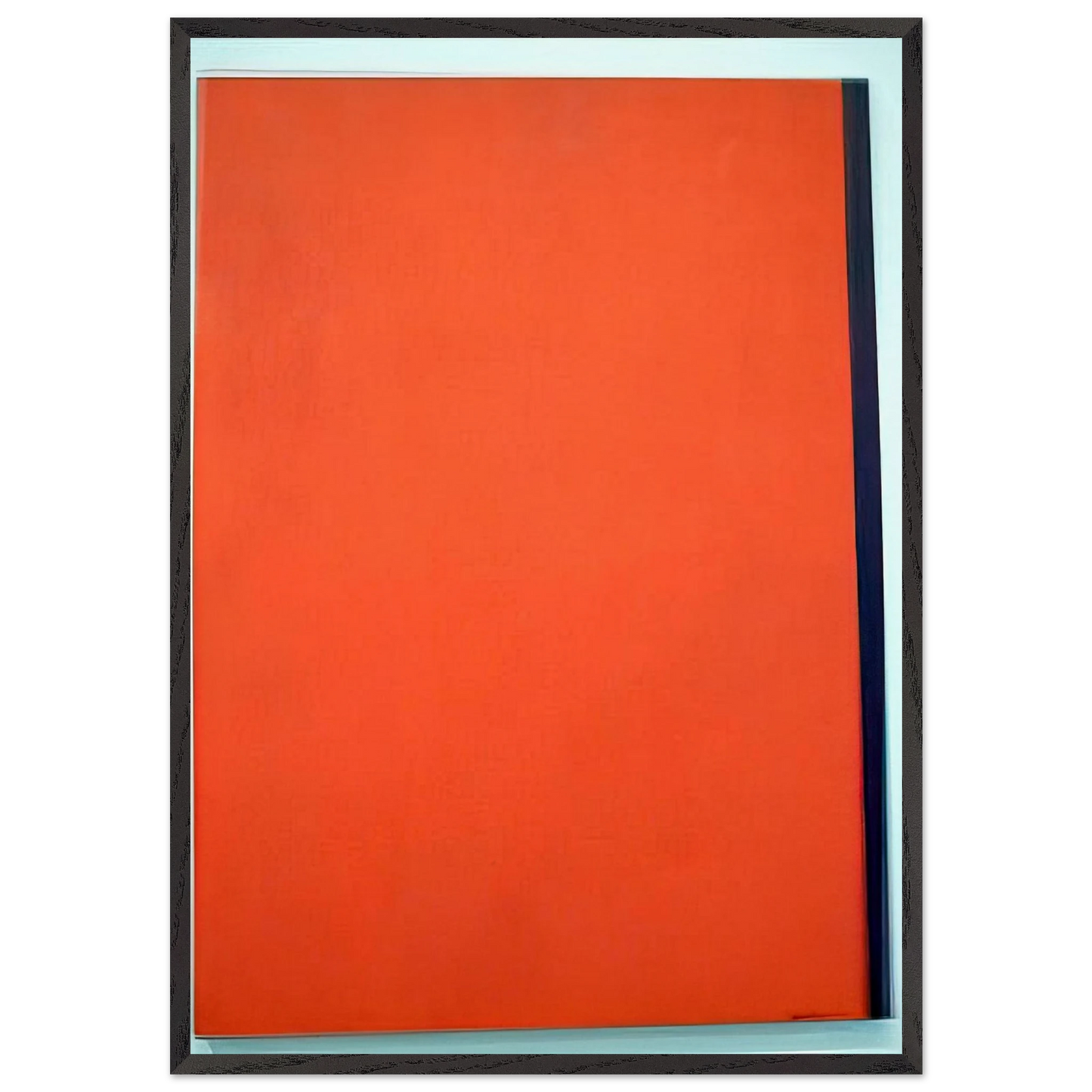 Eve - Barnett Newman Framed Art Print – Black Wooden Frame - Default Title - -Framed Art Print