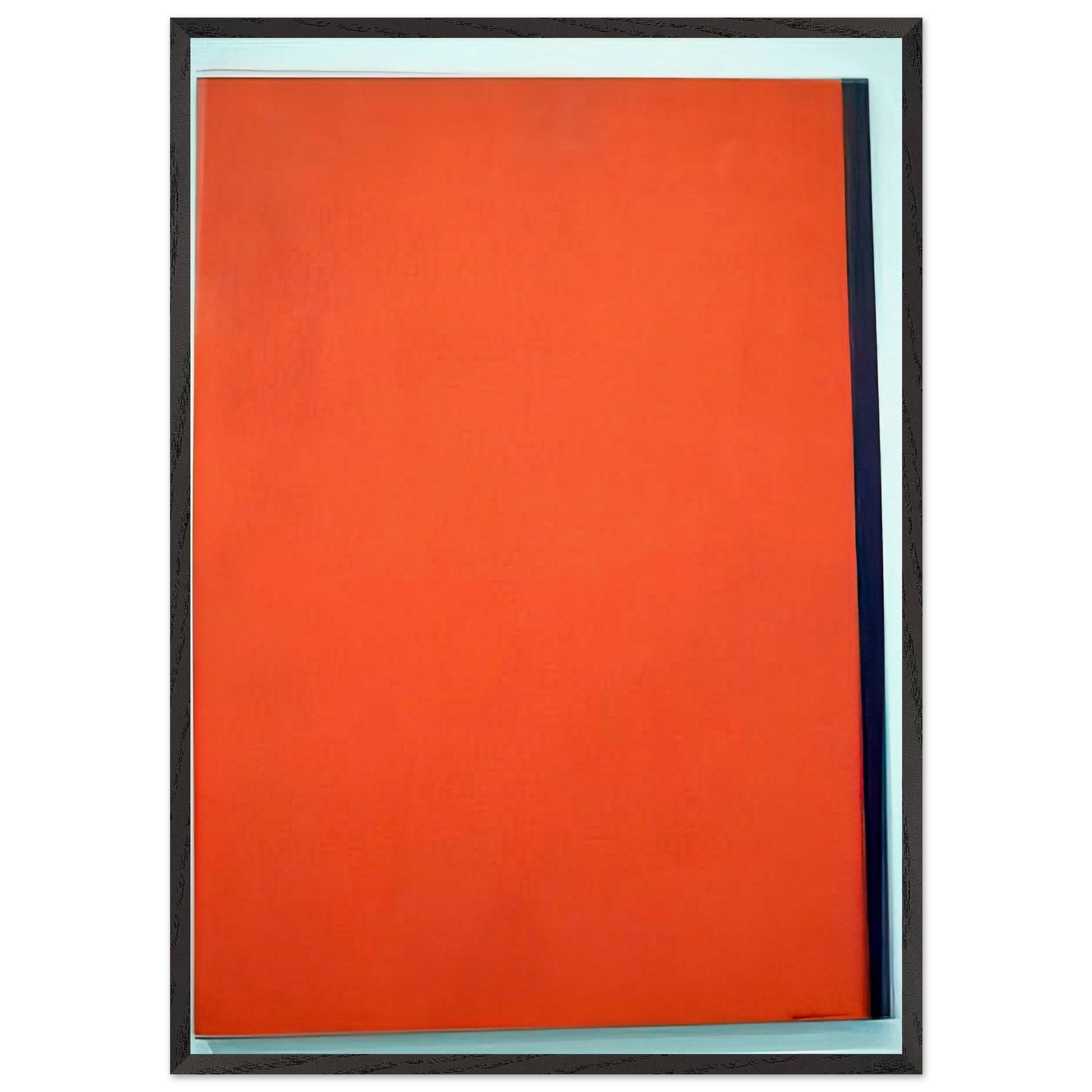 Eve - Barnett Newman Framed Art Print – Black Wooden Frame - Default Title - -Framed Art Print