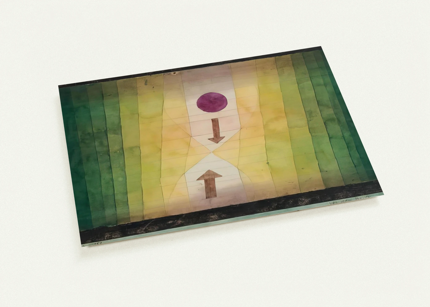 BEFORE THE BLITZ 1923 By Paul Klee Pack of 10 Post Cards | Paul Klee Post Cards | A6 (10.5 x 14.8 cm) - 4.1 x 5.8 inches