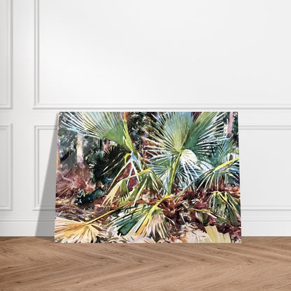 Palmettos, Florida - John Singer Sargent Acrylic Print - 70x100 cm / 28x40″ inches | John Singer Sargent Wall Art | John Singer Sargent Prints