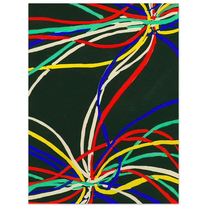 Sonia Delaunay - COMPOSITIONS COULEURS IDEES  75x100 cm / 30x40inches Fine Art Poster