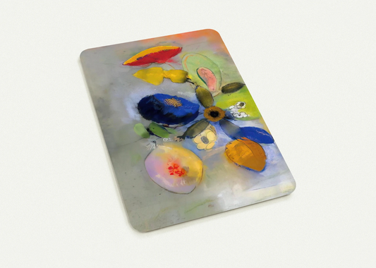 FLOWERS 3 By Odilon Redon Pack of 10 Post Cards | Odilon Redon Post Cards | A6 (10.5 x 14.8 cm) - 4.1 x 5.8 inches