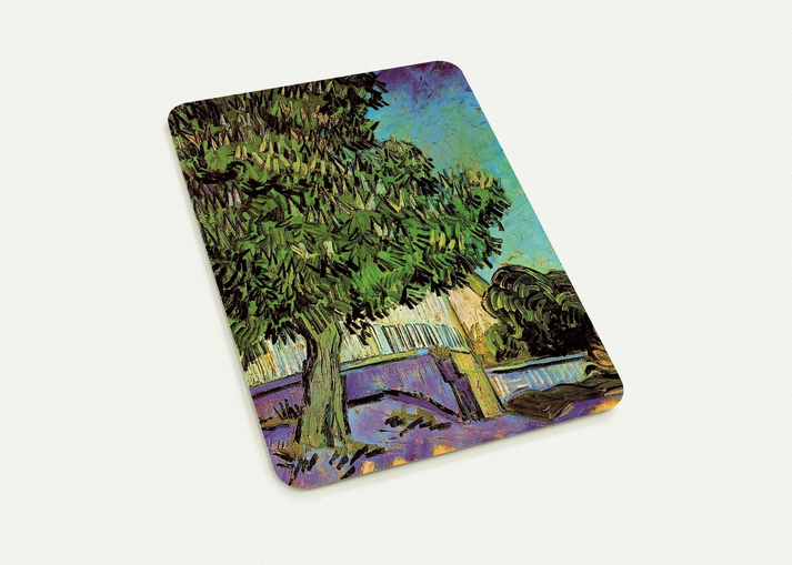 Chestnut Tree in Blossom By Vincent van Gogh Pack of 10 Post Cards | Vincent van Gogh Post Cards | A6 (10.5 x 14.8 cm) - 4.1 x 5.8 inches