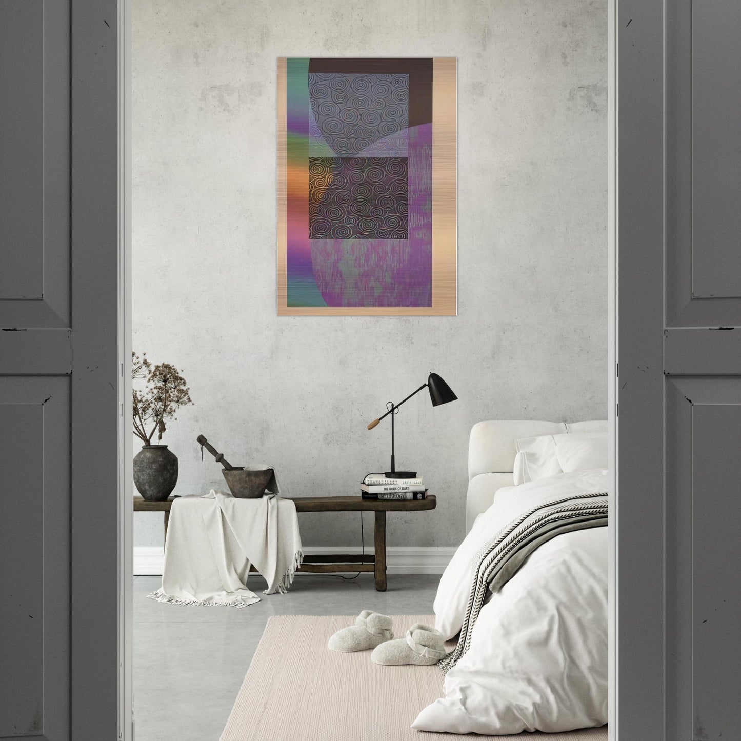 Recitals - Sam Gilliam Brushed Aluminum Print - 70x100 cm / 28x40 inches | Sam Gilliam Aluminum Print | Sam Gilliam Prints