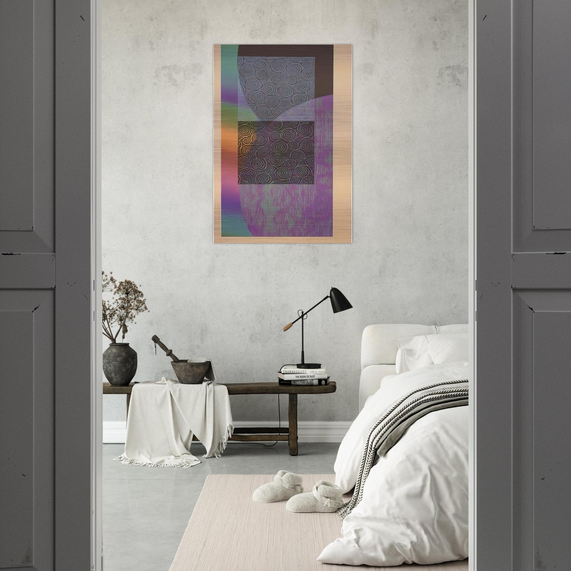 Recitals - Sam Gilliam Brushed Aluminum Print - 70x100 cm / 28x40 inches | Sam Gilliam Aluminum Print | Sam Gilliam Prints