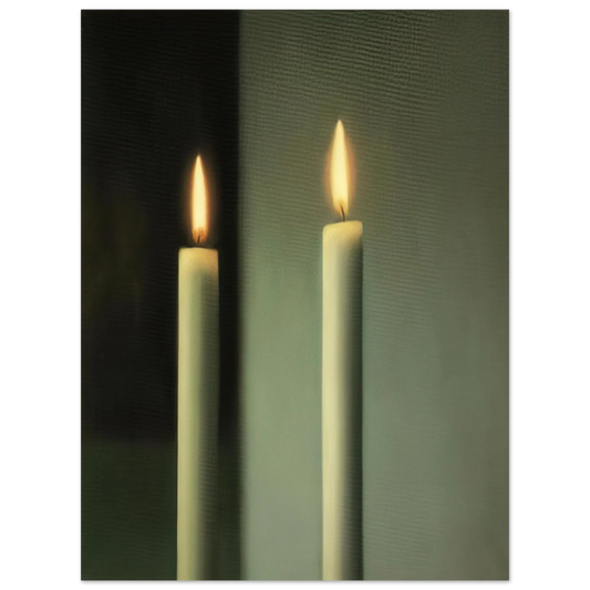 Gerhard Richter - CANDLES Fine Art Poster - Default Title