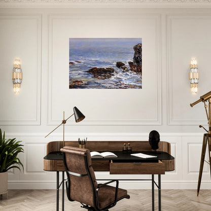 Seascape - Childe Hassam Brushed Aluminum Print - 70x100 cm / 28x40 inches | Childe Hassam Aluminum Print | Childe Hassam Prints